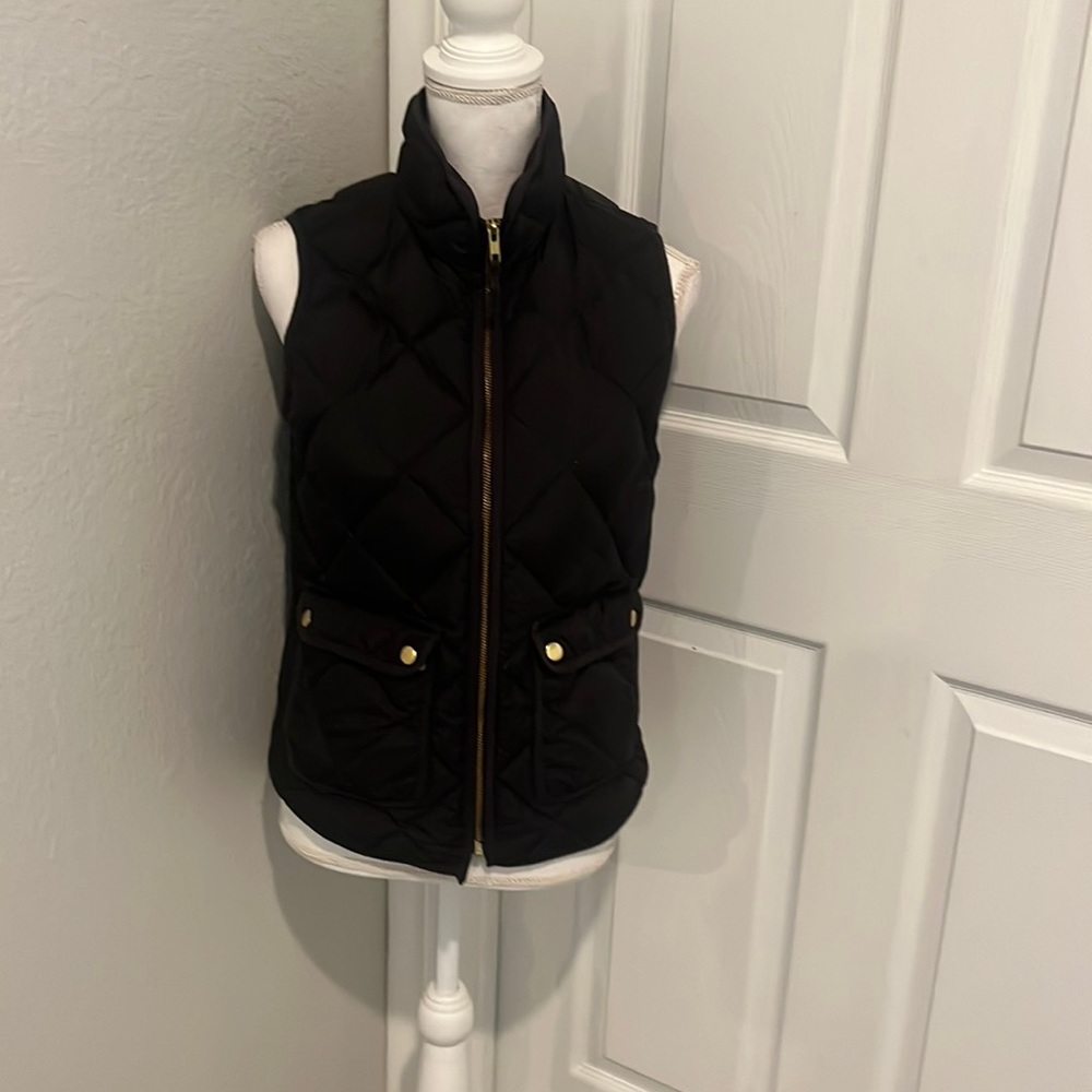 J crew down vest size XS